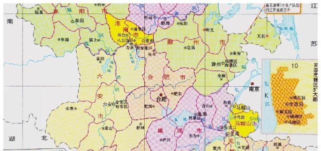 安徽省的區劃調整17個地級市之一巢湖市為何被撤銷