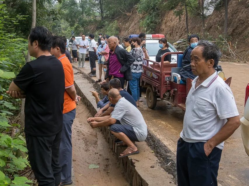 灾后王宗店灾情最为惨烈的一个南部山村