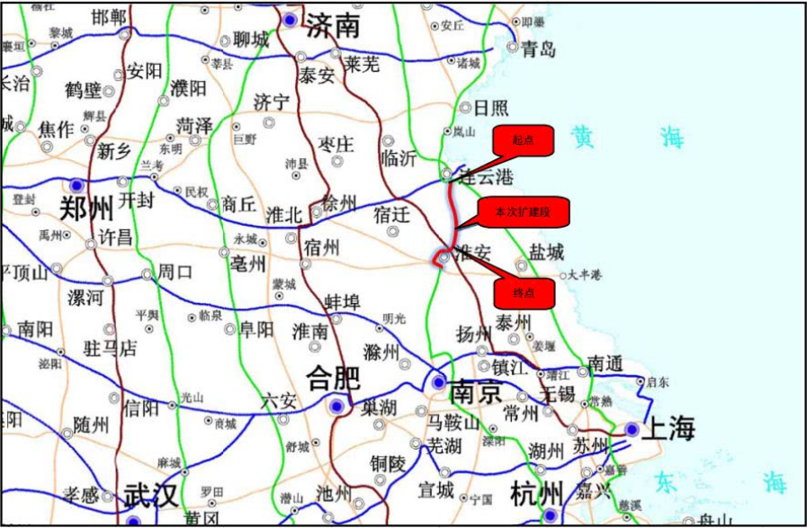 办实事长深高速江苏连淮段扩容来了助力长三角经济发展