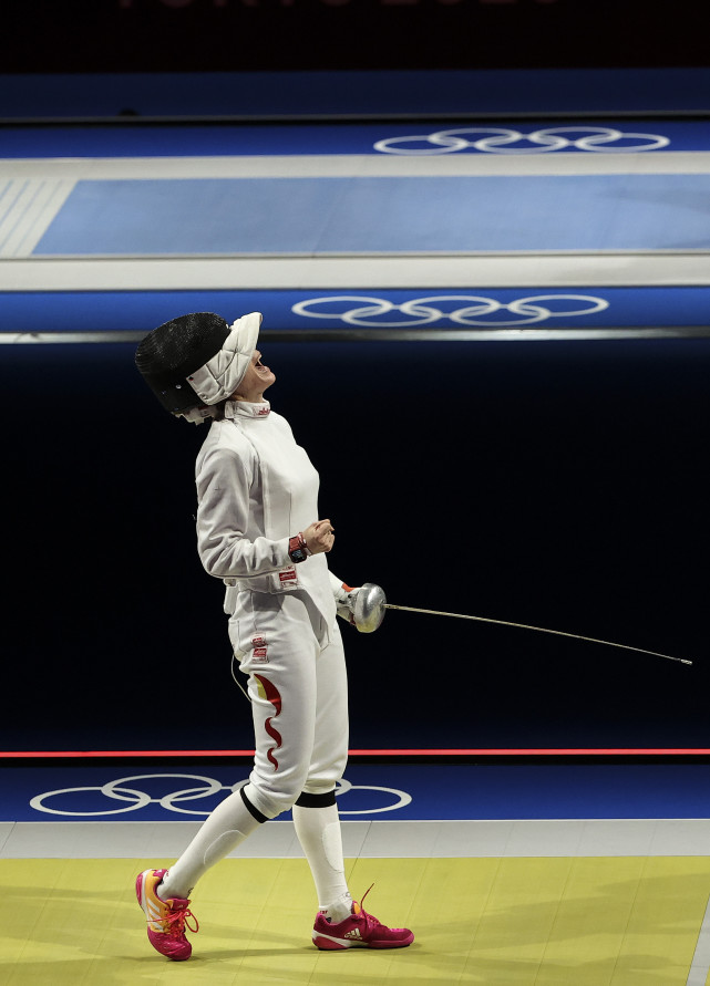 东京奥运会击剑女子重剑个人林声晋级16强