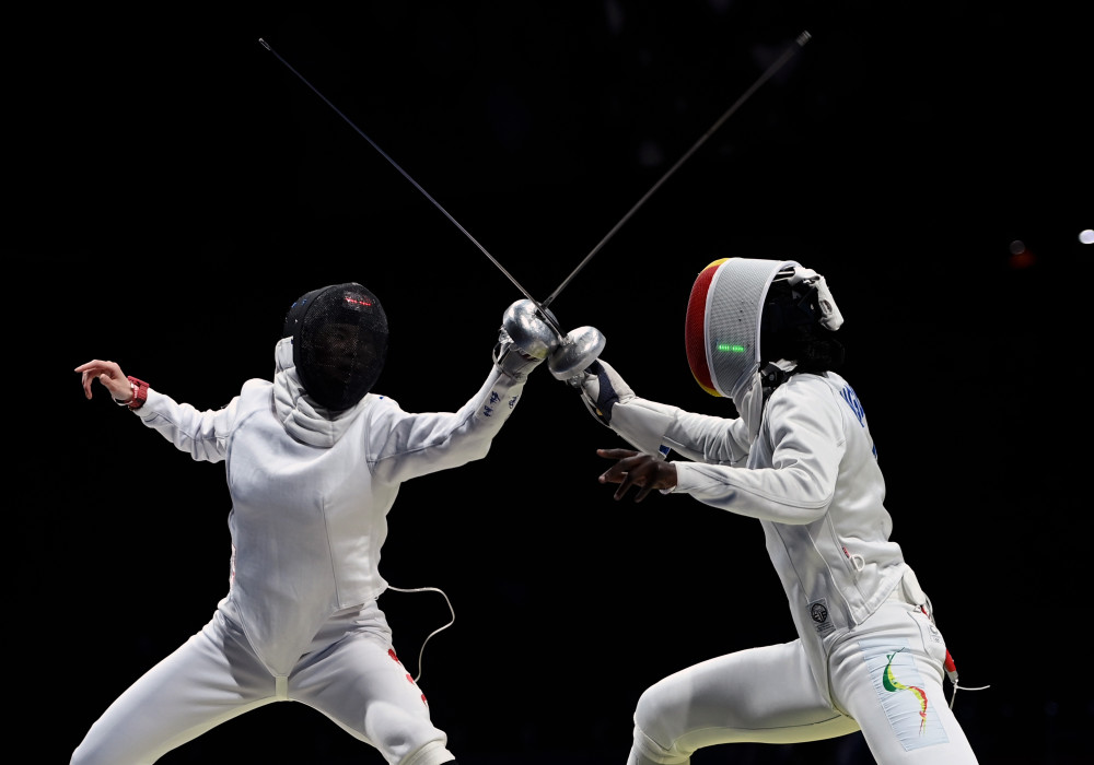 东京奥运会击剑女子重剑个人林声晋级16强