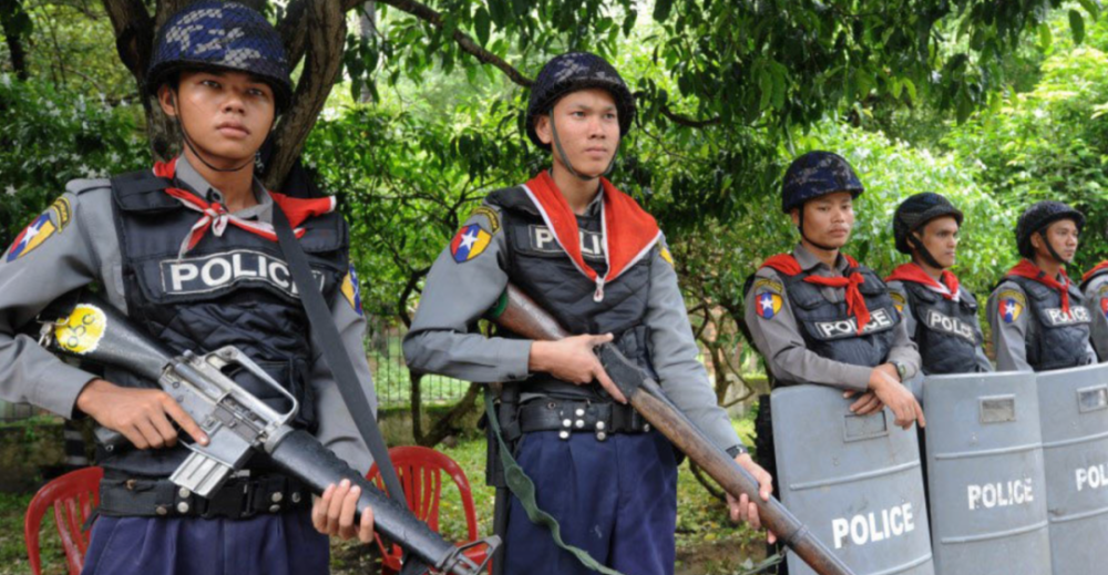 7月20日,內比都的一名高級警察證實,軍政府領導下的緬甸警察部隊中有