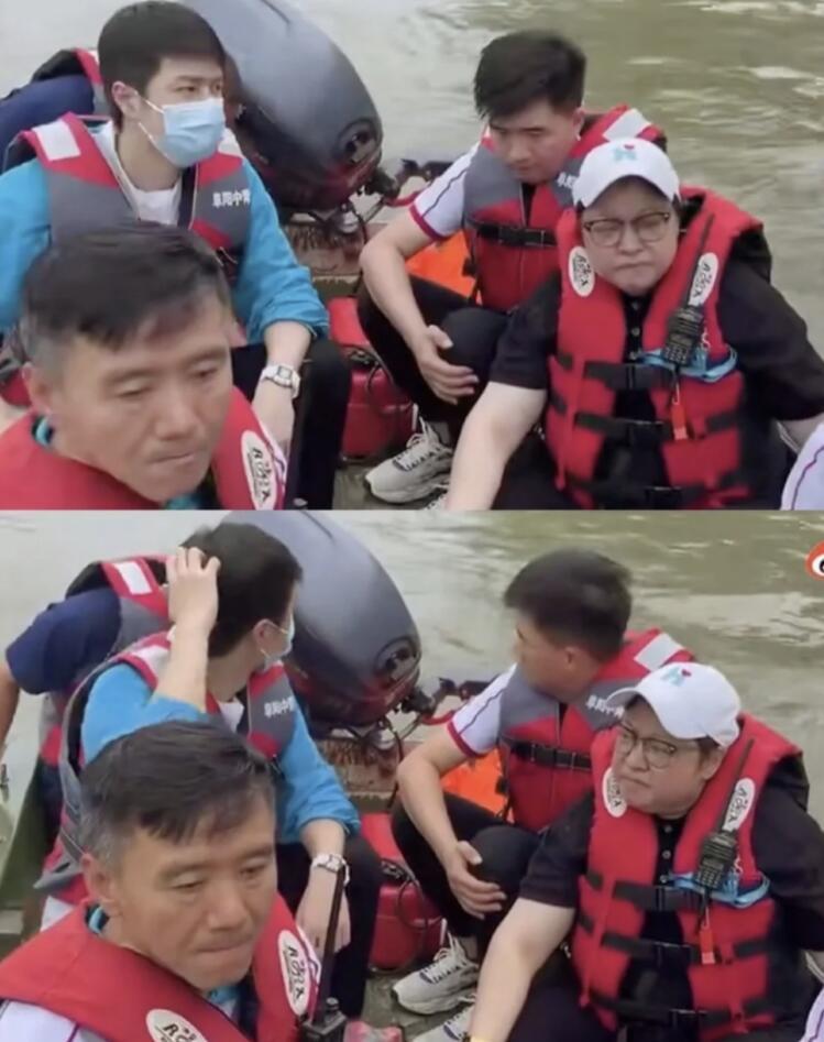 王一博前往洪水重灾区搀扶老人抱孩子被污水浸泡不叫苦不喊累