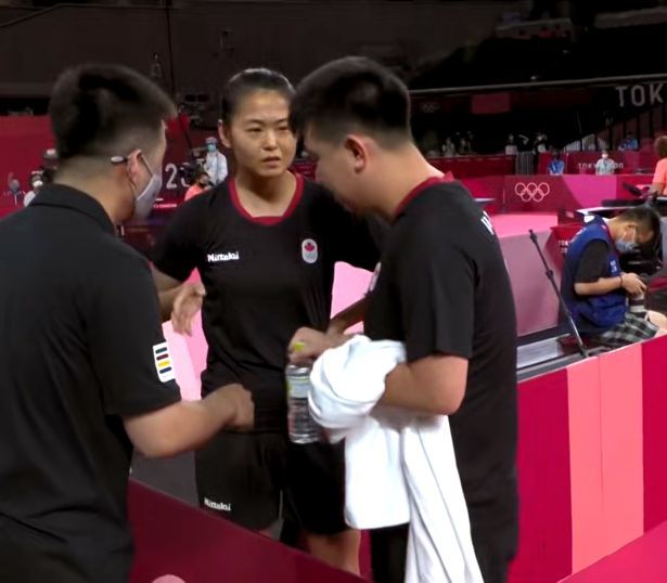 4-1逆转王臻/张默晋级混双八强,拿到国乒在东京