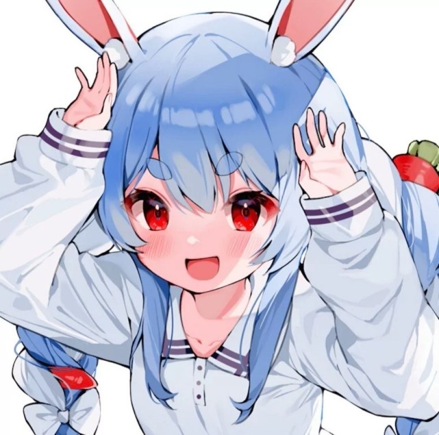 动漫头像蓝色系头像