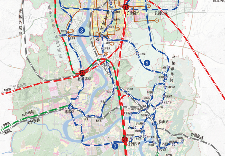 株洲全力推进长沙地铁7号线南延!未来长株间将有两条地铁相连!