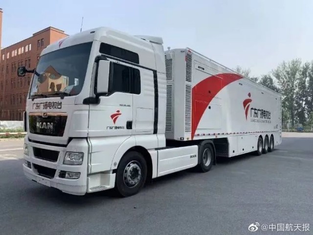 转播车从交付到出征东京奥运会期间已在国内承接三百余场体育赛事转播