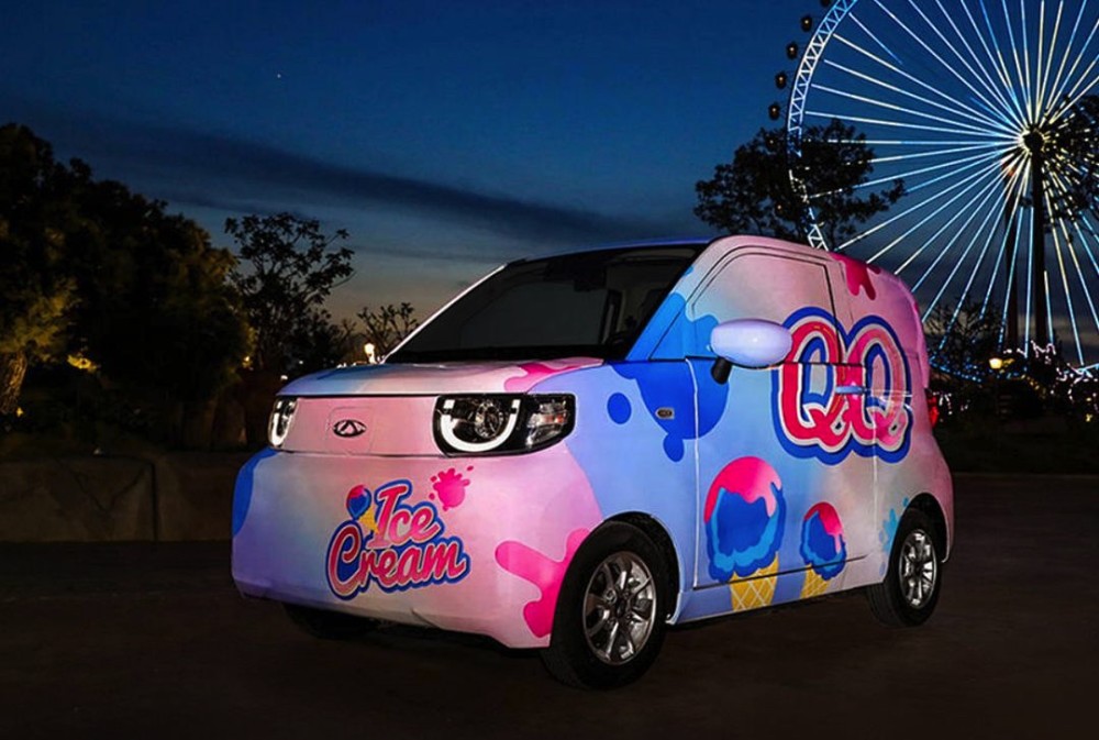 奇瑞QQ冰淇淋：吃宏光MINI的剩饭，不丢人