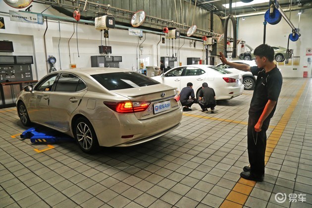 到店揭秘雷克萨斯售后保养看看雷克萨斯保养是否零消费