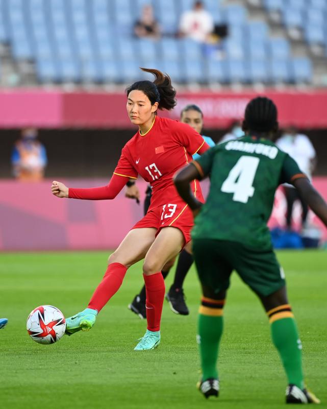 东京奥运会足球女足小组赛中国对阵赞比亚5