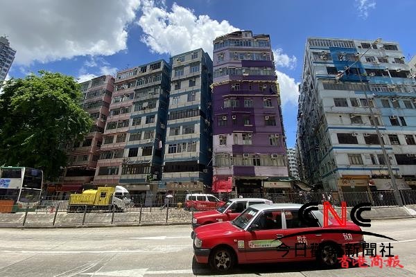 土瓜湾唐楼色彩斑斓 "打卡"最佳布景板