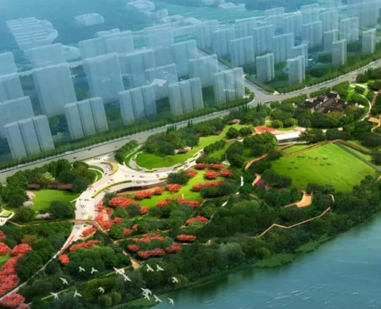 江西再添一巨型城市公园,占地546亩位于抚州,预计2022年竣工