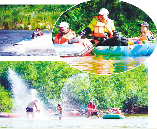 吉林舒兰漂流旅游火爆