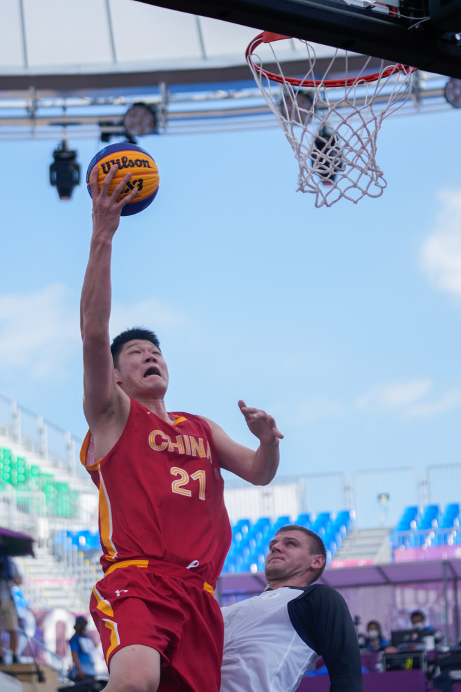 东京奥运会三人篮球中国队负俄罗斯运动员