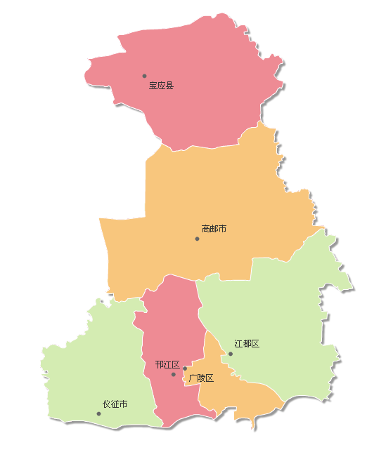 江苏省的区划调整,13个地级市之一,扬州市为何有6个区县?