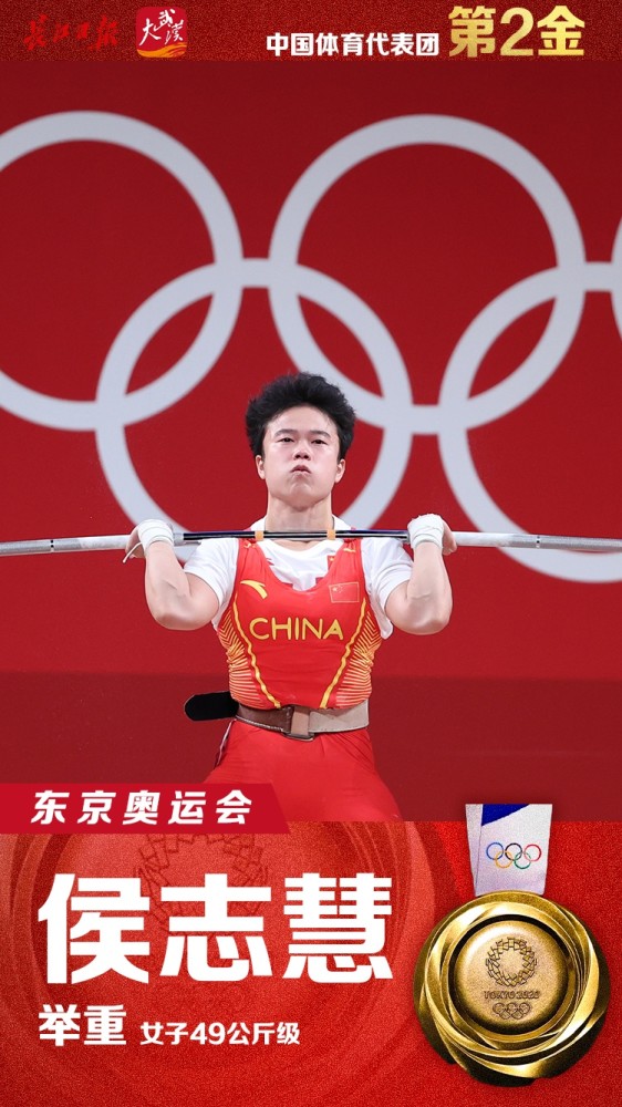 "小猴子"侯志慧举起中国第二金|海报