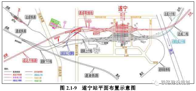 2,蓬溪南站位于鸣凤镇,既有蓬溪站南侧1.5km,距县城10km.