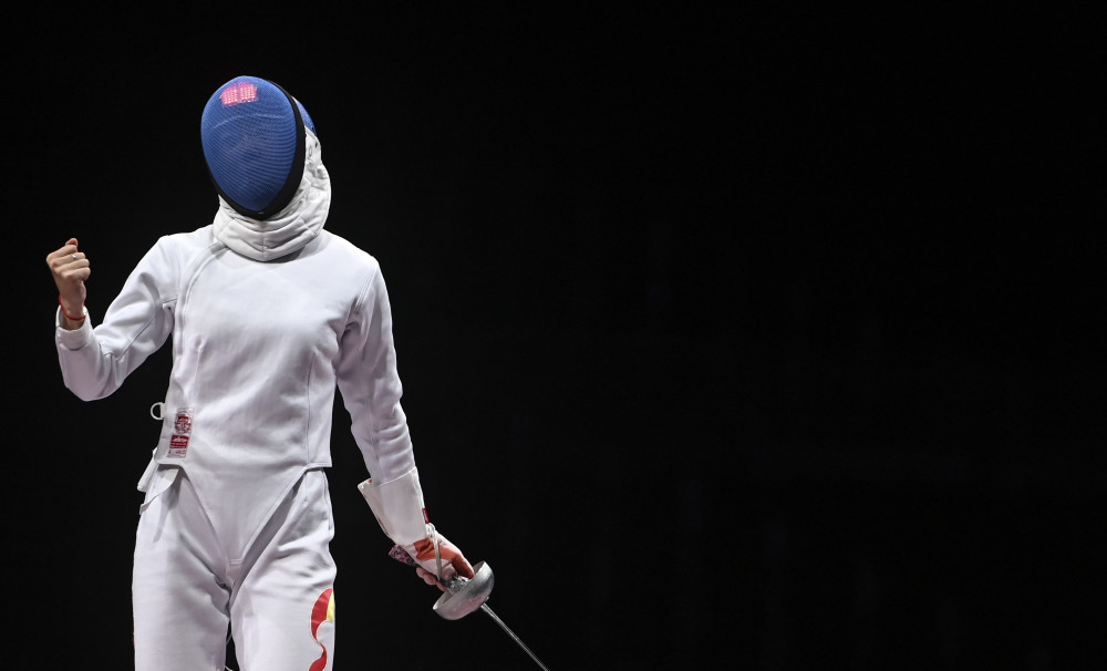 东京奥运会击剑女子个人重剑孙一文晋级决赛