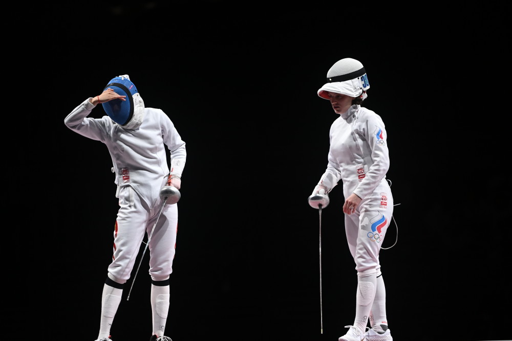 东京奥运会击剑女子个人重剑孙一文晋级决赛