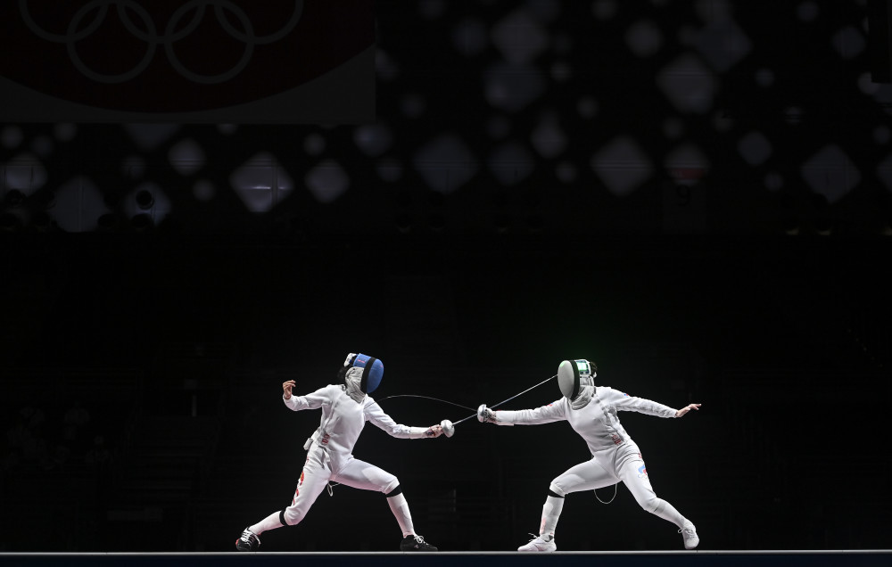 东京奥运会击剑女子个人重剑孙一文晋级决赛