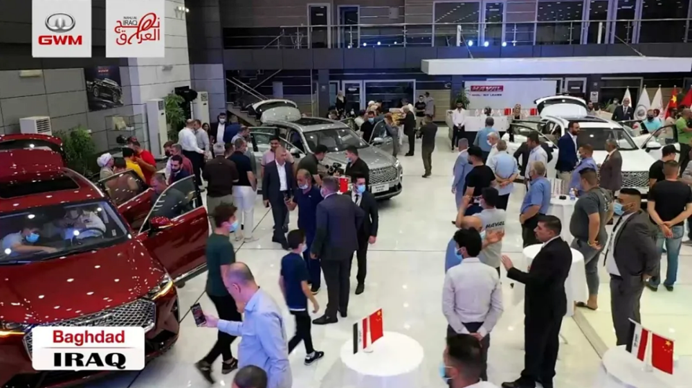 三代哈弗H6在巴格达发布上市，排队试驾热度高，2.0T四驱很强