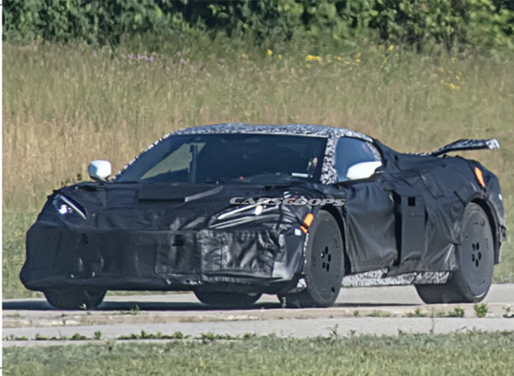 科尔维特Z06谍照曝光 搭载5.5L V8发动机
