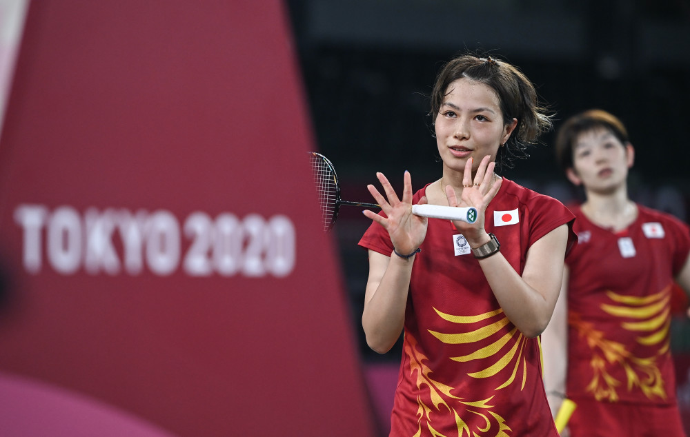 (东京奥运会)羽毛球——女双小组赛:福岛由纪/广田彩花获胜_腾讯新闻