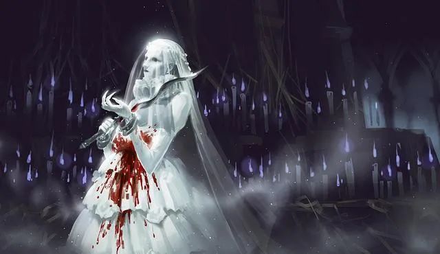 仔细一想,那些被剖腹的白裙男(女)子,确实有点像《血源诅咒》里的苏美