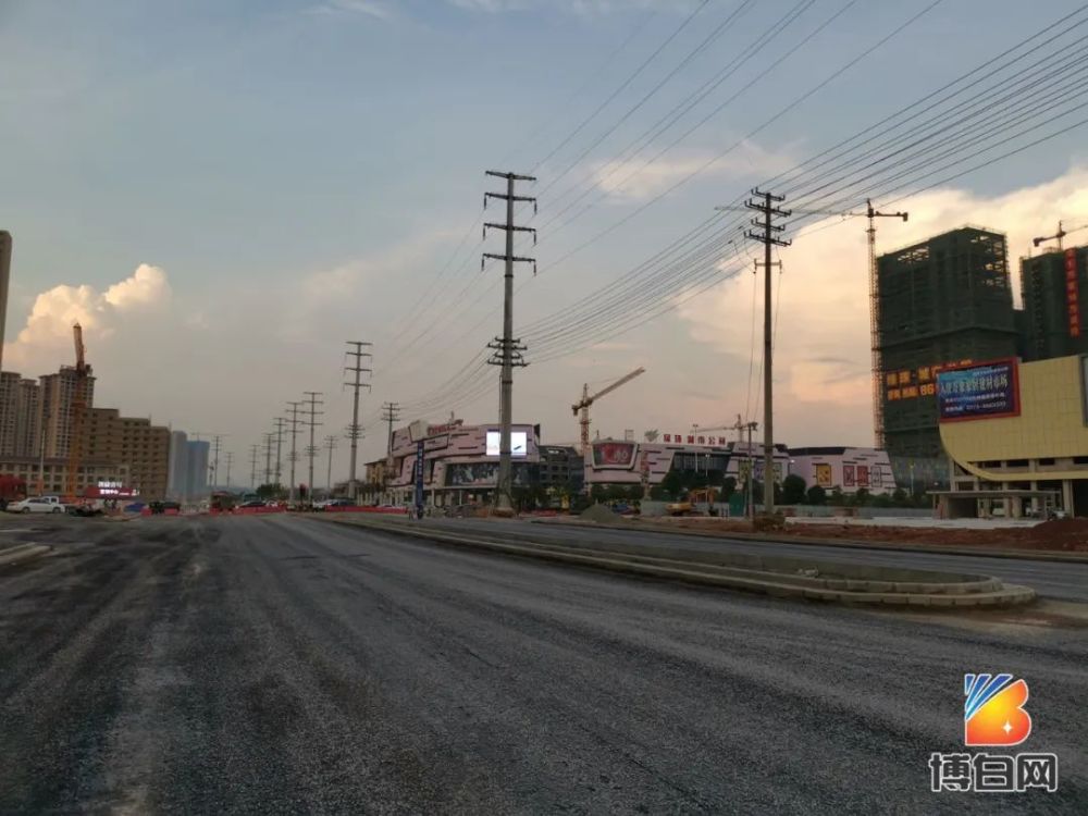 速度快哦总投资约19亿的博白城东大道最新进展来啦