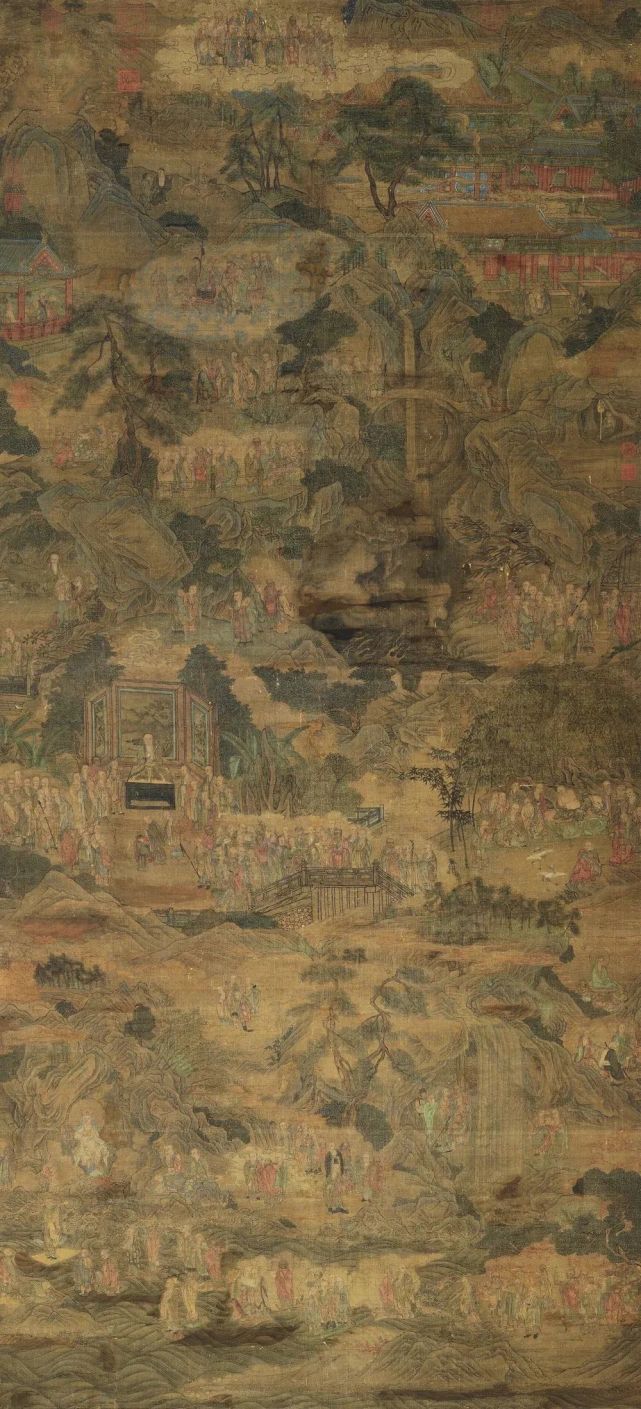 台北故宫藏《华严海会图轴》