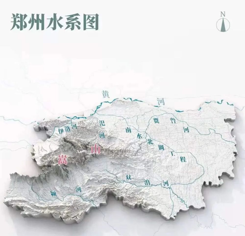 如果黄河在郑州决堤,哪些地方受灾最大?