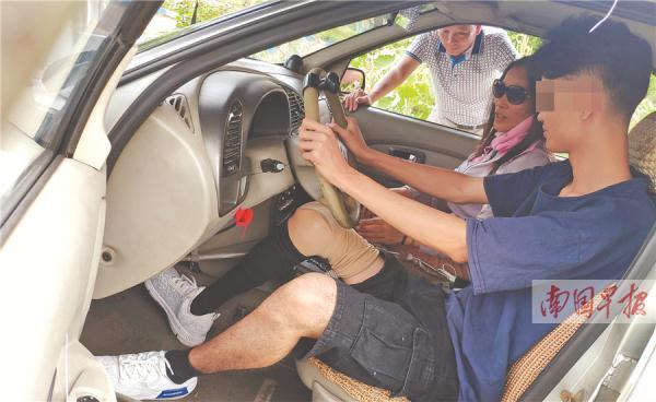 残疾人也能考驾照南宁今年已有85人喜提c5驾照