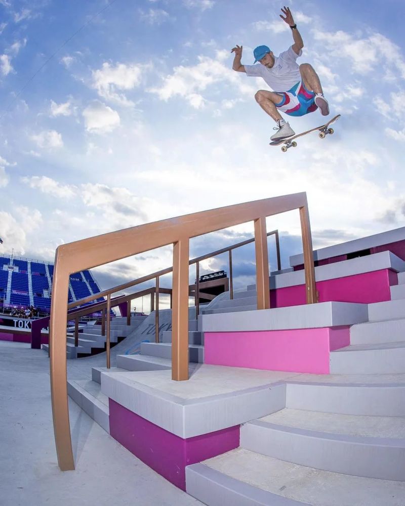 奥运特辑滑板首次登上奥运舞台日本滑手yuto拿下街式组金牌