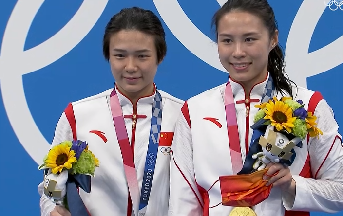 王涵施廷懋王炸组合最像郭晶晶文化跳水两不误的女博士