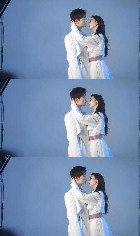 《你是我的荣耀》海报拍摄花絮曝光 杨洋迪丽热巴似神仙眷侣