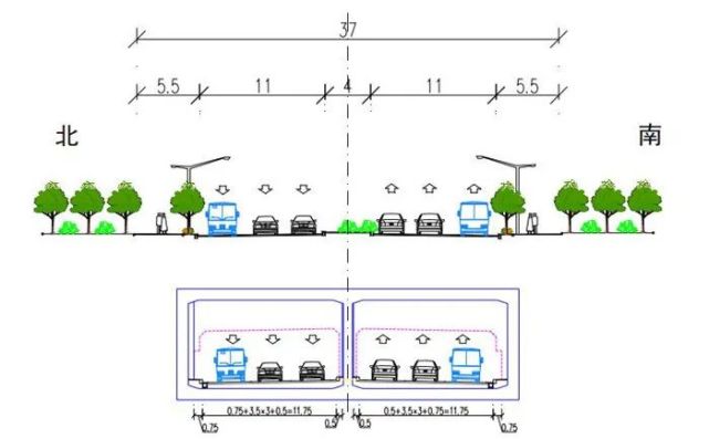 辽阳路高架规划图三期图片