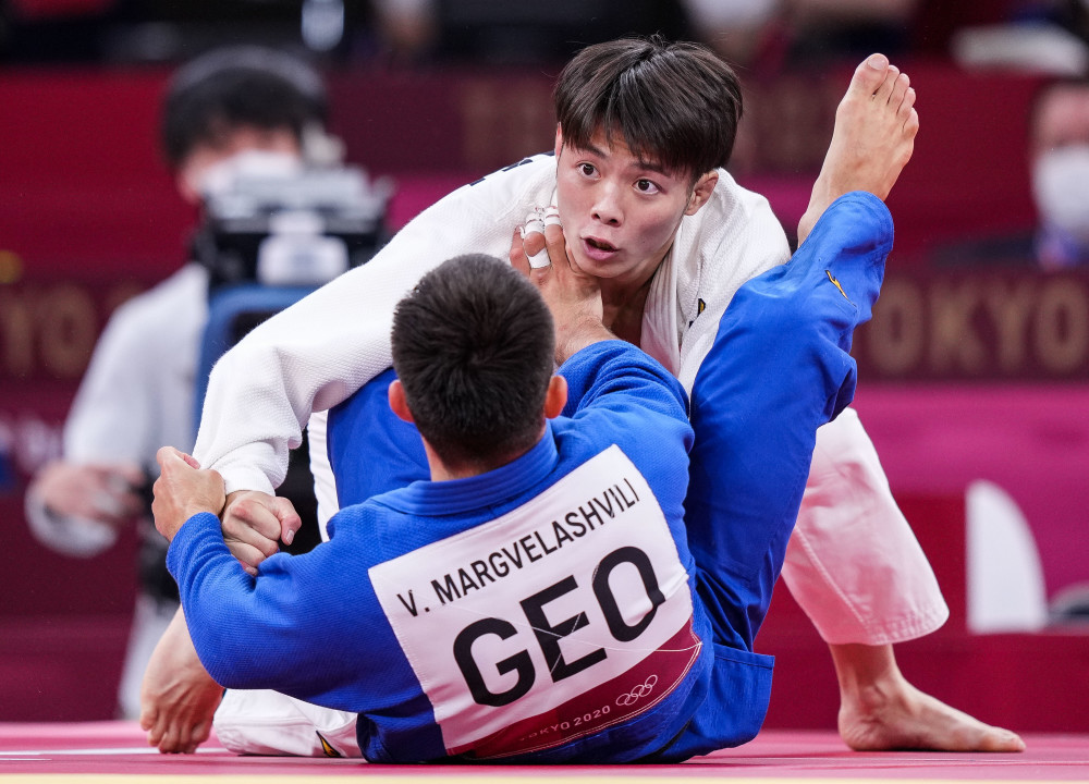 (东京奥运会)柔道——日本选手阿部一二三夺得男子66公斤级冠军