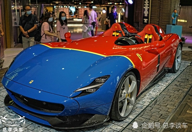 法拉利另类超跑，香港只有一台，车主都不舍得开上路