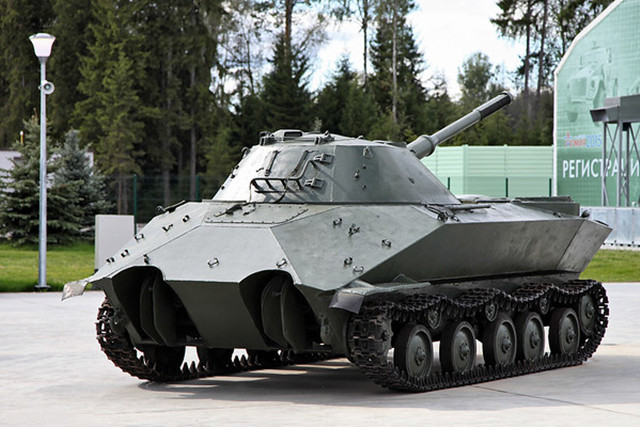 苏联k90轻型两栖坦克皮薄馅大的失败设计