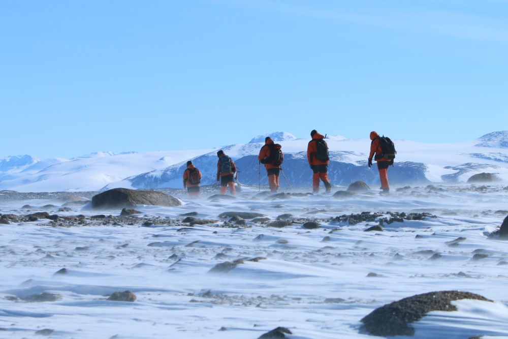 南极冰缝惊魂最美的蓝冰可能通向死亡