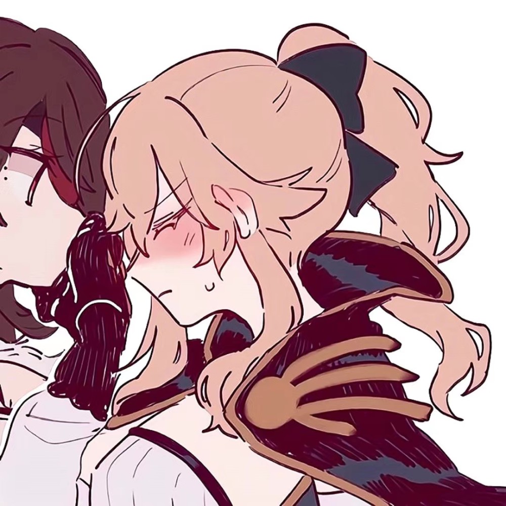 动漫情侣头像|小众情头