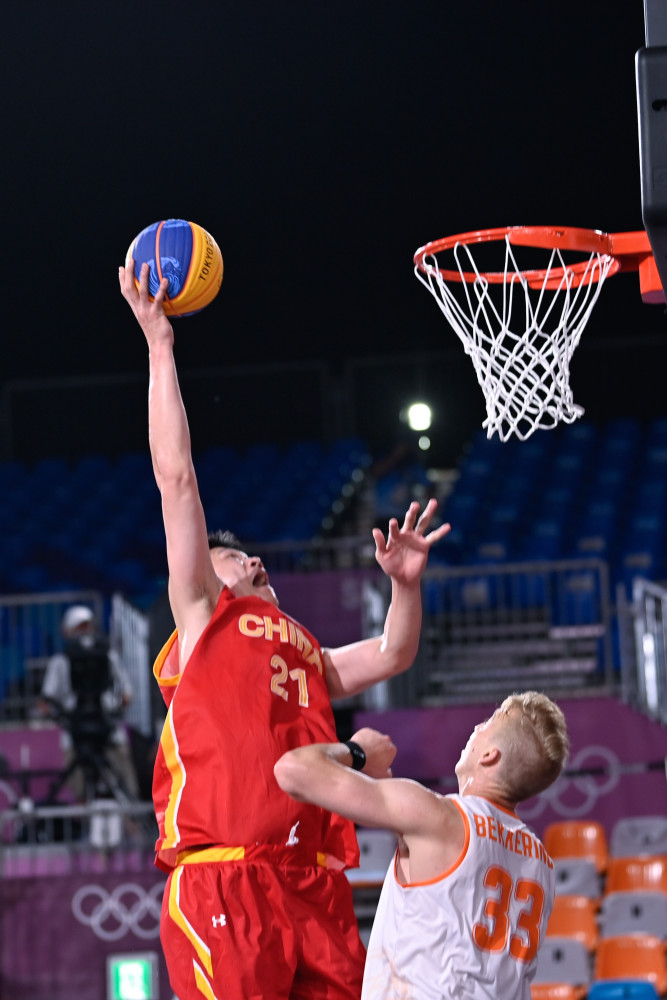 东京奥运会三人篮球中国队不敌荷兰队