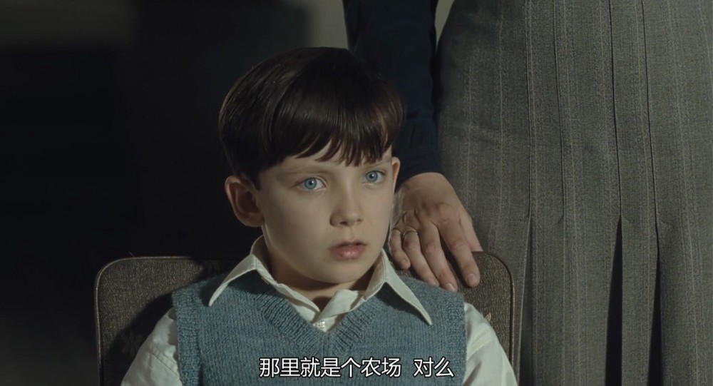 穿条纹睡衣的男孩一张铁丝网两个不同的世界