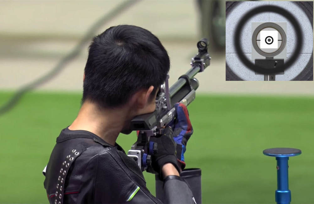 靶子10环直径仅05毫米奥运选手是怎么打出109环的