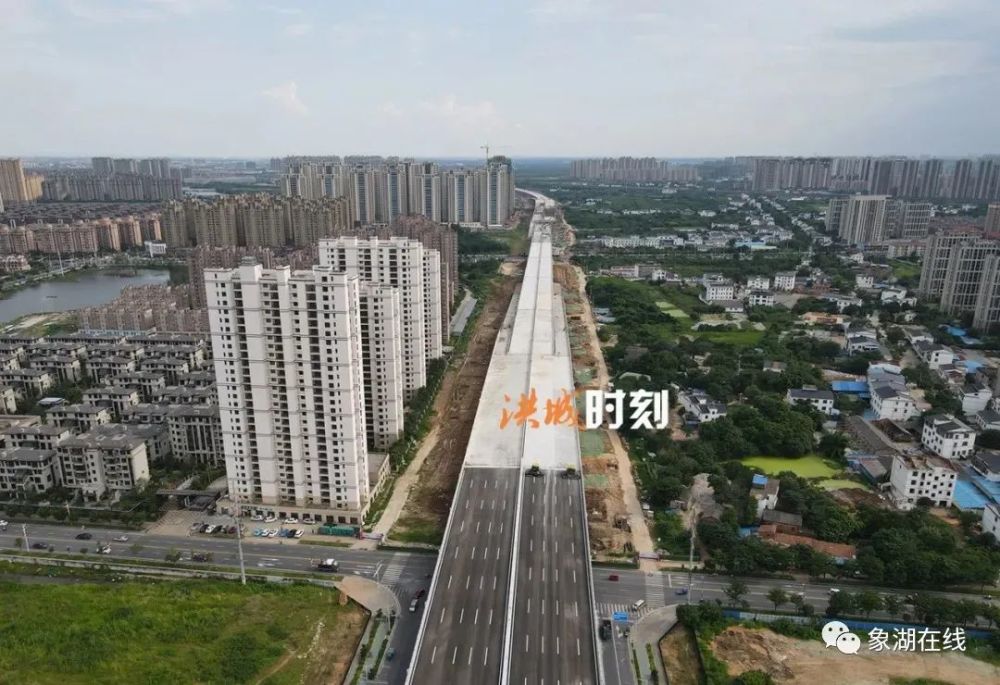 桃新大道宛若长龙,预计10月通车!