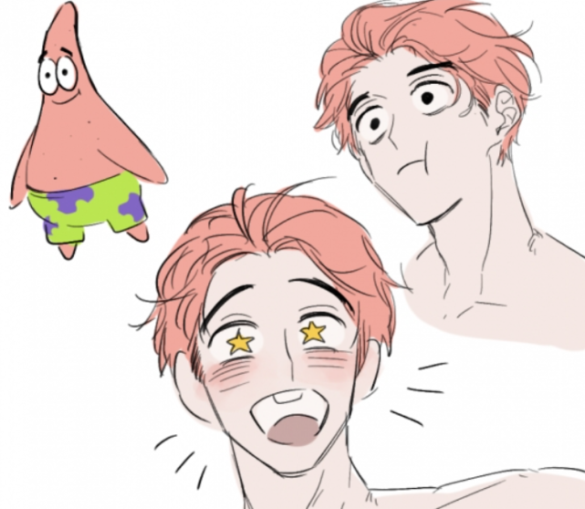 海绵宝宝拟人画师cutieeungga