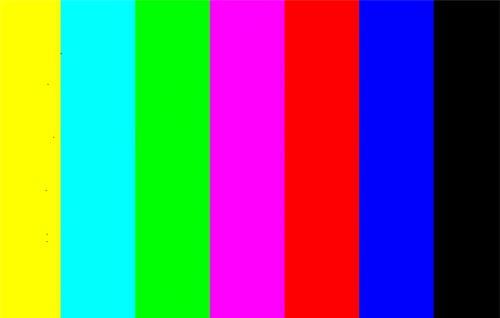 上世纪90年代为啥电视台每周二都停播还会出现彩色图片