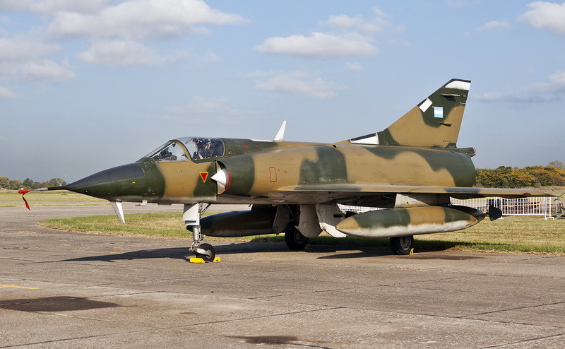 阿根廷空军的幻影iii战斗机阿根廷空军的短剑(匕首)攻击机,是以色列