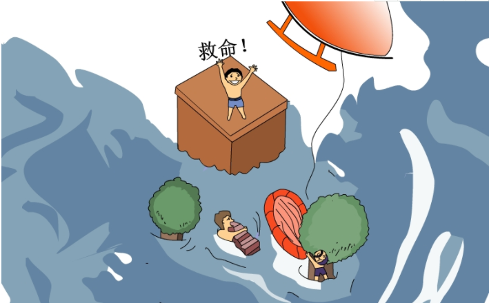 洪水来临,应该如何逃生?