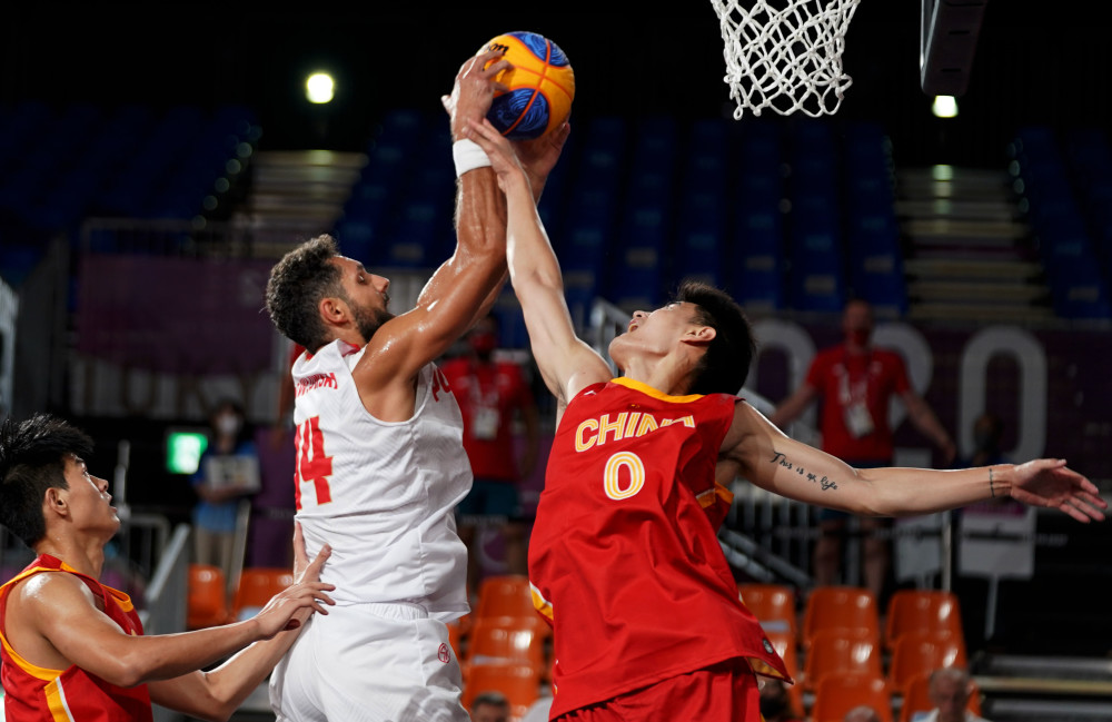 东京奥运会三人篮球中国队胜波兰队